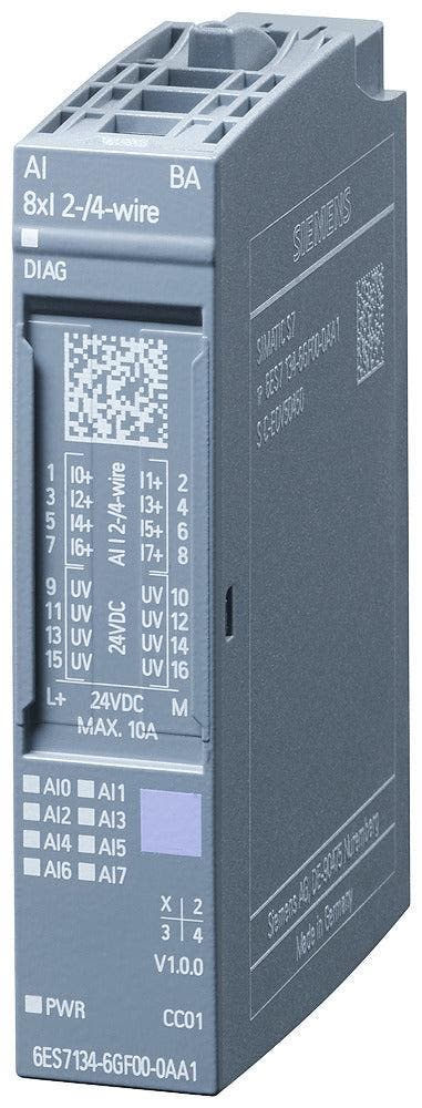 Siemens Et 200Sp Ai 8Xi Analoog Ingangsmoduul -, Bricolage & Construction, Électricité & Câbles, Envoi