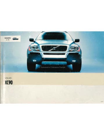 2003 VOLVO XC90 INSTRUCTIEBOEKJE ITALIAANS