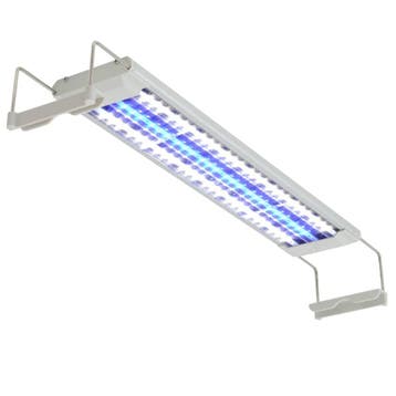 vidaXL Aquariumlamp LED IP67 50-60 cm aluminium, Dieren en Toebehoren, Vissen | Aquaria en Toebehoren, Verzenden, Nieuw