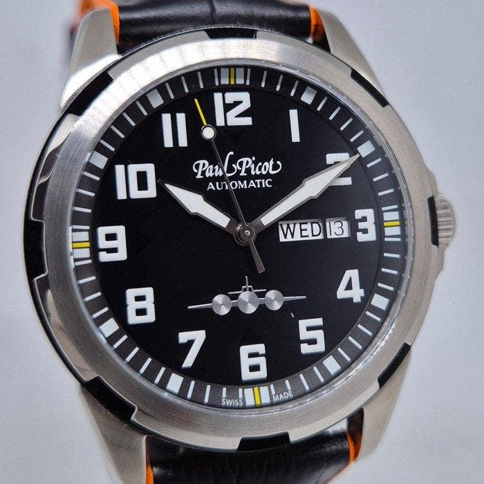 Paul Picot - Pilot P2053 - P2053 - Heren - 2020+, Bijoux, Sacs & Beauté, Montres | Hommes