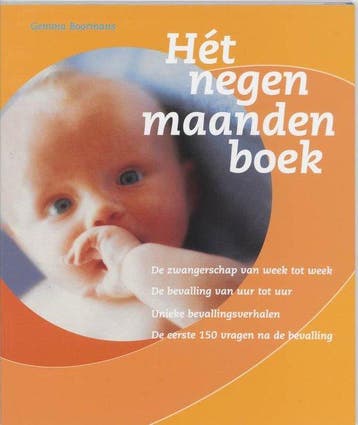 Het Negen Maanden Boek - Boormans, Verzenden, Nieuw