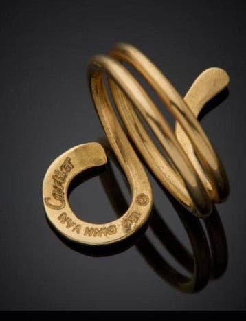 Cartier - Bague - Spiral Dinh Van - 18 carats Or jaune -, Nieuw