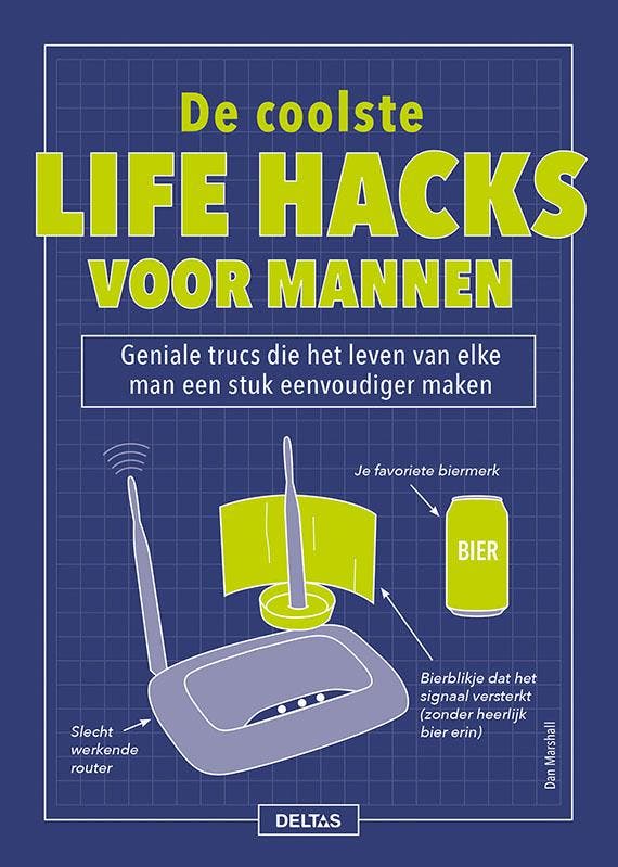 De coolste life hacks voor mannen 9789044751260 Dan Marshall, Livres, BD, Envoi