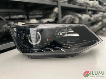 SKODA FABIA 3 HALOGEN+LED KOPLAMP RECHTS 6V1941016B, Verzenden, Gebruikt, Skoda