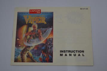 Viper (NES USA MANUAL)