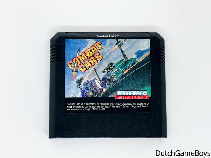 Sega Genesis - Combat Cars, Games en Spelcomputers, Spelcomputers | Sega, Gebruikt, Verzenden
