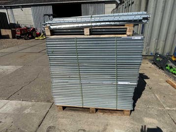 Dexion legborden en liggers 60x130cm - 80stuk (Diverse), Ophalen of Verzenden