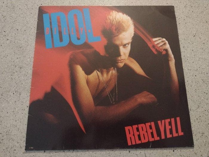 Billy Idol - 3 x LPs + 1 x 7 single - 1st EU pressings -, Cd's en Dvd's, Vinyl Singles