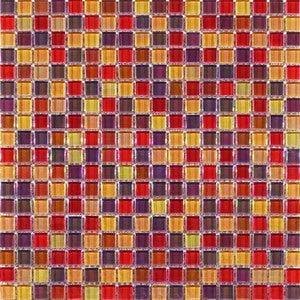 Wand Mozaïek Tegels Factory Glas Avondrood - Matje 30x30cm, Doe-het-zelf en Bouw, Wandtegels, Nieuw, Ophalen of Verzenden, 20 tot 40 cm