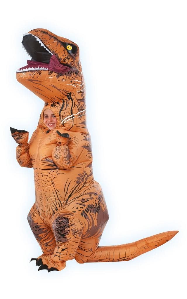 Dino Pak Trex Kind Opblaasbaar, Kinderen en Baby's, Carnavalskleding en Verkleedspullen, Nieuw, Verzenden