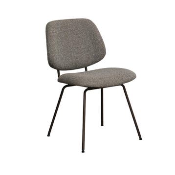 Stoel Ravenna | Mushroom | Royal Boucle | Brons Metalen, Verzenden