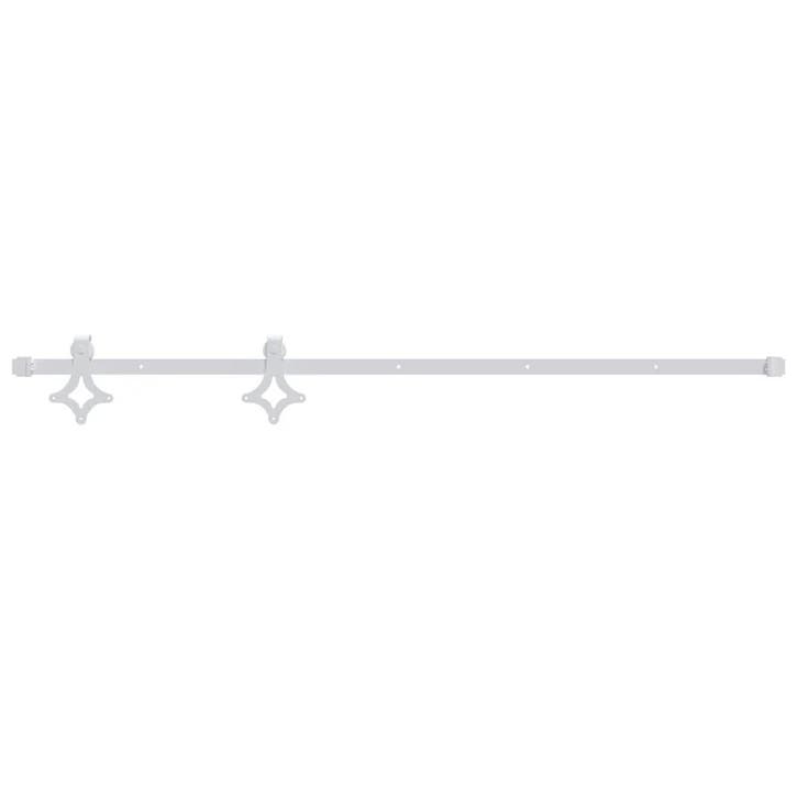 Schuifrail 183cm Wit | Retour Deal | 46% Korting, Bricolage & Construction, Serrurerie de bâtiment & Dispositif de fermeture, Envoi
