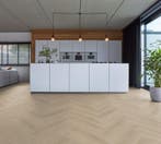 Lyon visgraat pvc silent rigid click micro-bevel 4V - Beige, Ophalen of Verzenden, Nieuw
