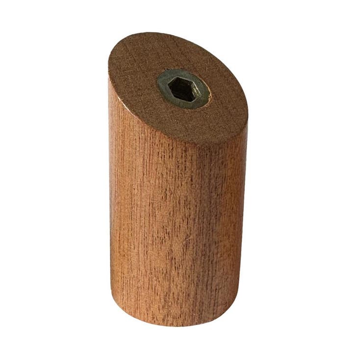 Set van 6 houten kledinghaken (kapstok), sapeli, Doe-het-zelf en Bouw, Gereedschap | Overige machines, Nieuw, Verzenden