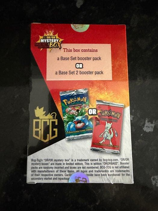 Pokémon Mystery box - OR/OR Mystery Box Base Set 2 - WOTC, Hobby en Vrije tijd, Verzamelkaartspellen | Pokémon
