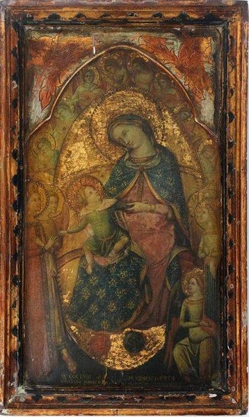 Ecole italienne XVIII siècle (daprès Lorenzo Veneziano) -, Antiek en Kunst