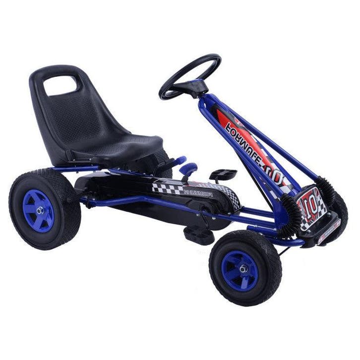 2dekans | Coast Kinderskelter met Pedalen - Blauw - 4 Wielen, Vélos & Vélomoteurs, Vélos | Vélos pour enfant, Enlèvement ou Envoi