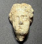 Oud-Grieks, Hellenistisch Lood Decoratief masker van de