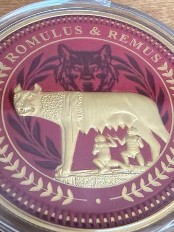 Îles Salomon. 50 Cent 2026 Romulus & Remus 43g (Sans prix de