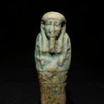 Oud-Egyptisch Shabti. 11 cm hoog. Laatste Periode, 664 - 332