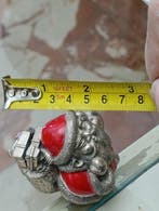 sculptuur, Babbo Natale - 6 cm - .925 zilver - 1992