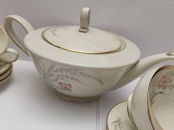 Bavaria - Tirschenreuth - Service à thé (22) - Porcelaine