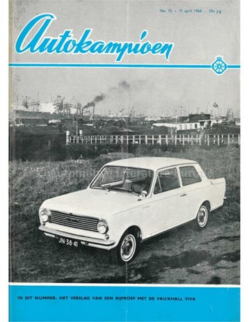 1964 AUTOKAMPIOEN MAGAZINE 15 NEDERLANDS, Nieuw