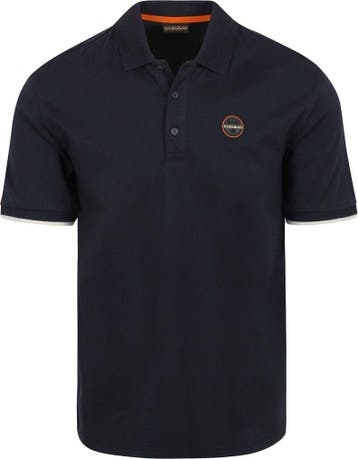 Napapijri E-Badge Poloshirt Navy maat Maat 52/54 (L) Heren, Kleding | Heren, Polo's, Maat 52/54 (L), Nieuw, Napapijri, Verzenden