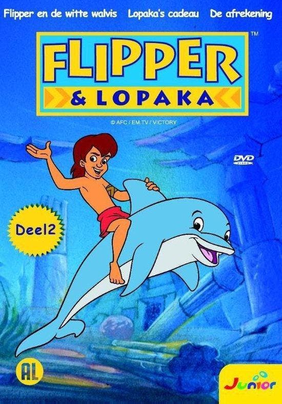 Flipper en Lopaka deel 2 (dvd tweedehands film), CD & DVD, DVD | Action, Enlèvement ou Envoi