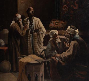 Franse school (XIX) - Orientalist Scene, Antiek en Kunst