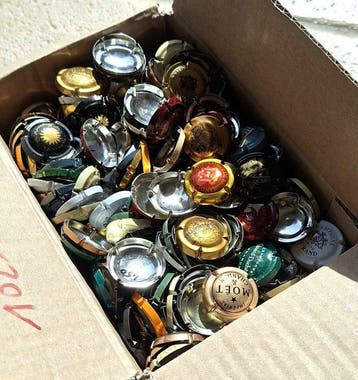 Collectie champagnecapsules, Antiek en Kunst, Antiek | Speelgoed