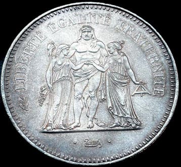 Frankrijk. 50 Francs 1978 Hercule (Zonder minimumprijs)