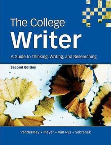 The College Writer 9780618642021 Randall Vandermey, Verzenden, Gelezen, Randall Vandermey