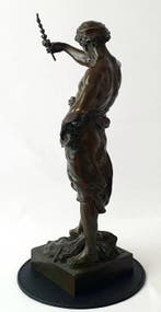 Emile Louis Picault (1833-1915) - sculptuur,, Antiquités & Art