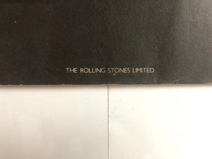 The Rolling Stones – Affiche promo originale - 1969, Cd's en Dvd's, Vinyl Singles