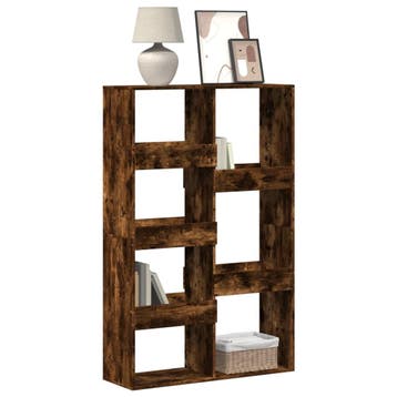 vidaXL Boekenkast 100x33x155,5 cm bewerkt hout gerookt, Verzenden, Nieuw