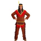 Indianen Kostuum Heren 3 delig, Verzenden, Nieuw