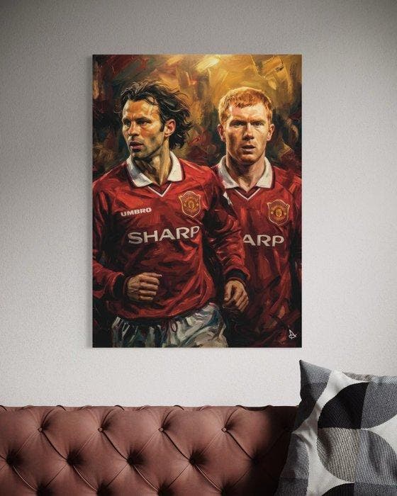 ANDSAL - Ryan Giggs - Paul Scholes Manchester United Legend, Collections, Collections Autre