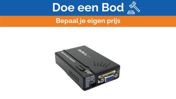 Bieden: StarTech VID2VGATV2 Composite and S-Video to VGA Vi, Ophalen of Verzenden