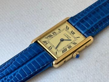 Cartier - Tank - 1615 - Femme - 1980-1989