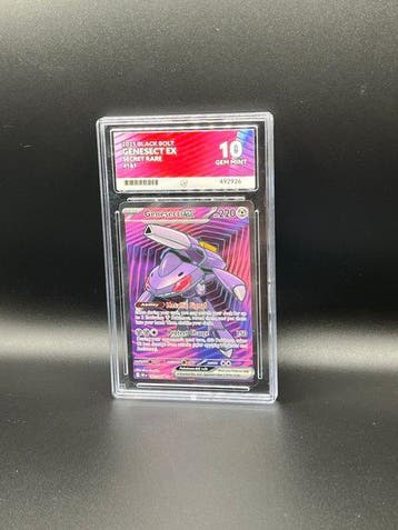 Pokémon - 1 Graded card - Genesect 161 Black Bolt
