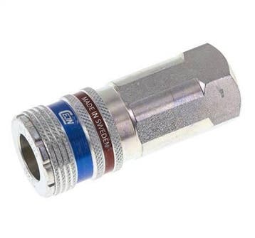 Staal/Messing DN 10.4 Safety Luchtkoppeling Snelkoppeling G, Verzenden, Nieuw