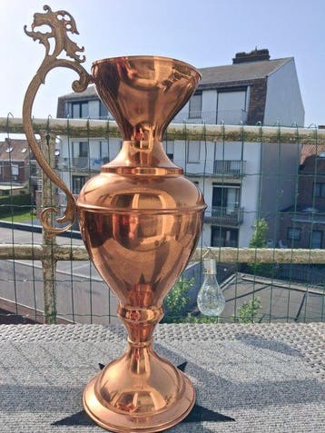 Belgium - Vaas - Koper - Belgian Copper & Brass, Antiek en Kunst