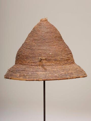 Geweven hoed – Somba – Benin / Togo – plantenvezel – jaren, Antiquités & Art