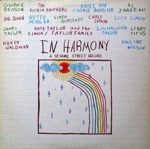 Various - In Harmony - A Sesame Street Record, Cd's en Dvd's, Vinyl | Pop, Gebruikt, Verzenden