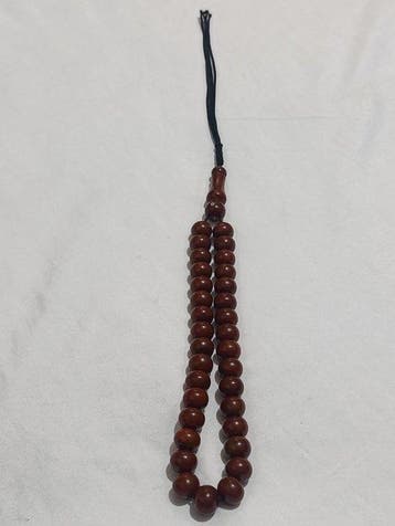 Chapelet - Ambre - 1970-1980 - Chapelet de perles de prière