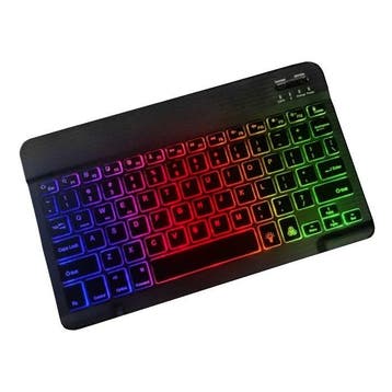 Verlicht Draadloos Toetsenbord 10 Inch - QWERTY voor PC /, Verzenden, Nieuw