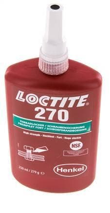 Loctite 270 Groene 250 Ml Draadlock, Verzenden