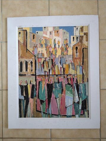 Charles van de Vloet (1914 - 2000) - In de stad