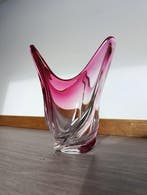 Val Saint Lambert - Vaas - Kristal, Antiquités & Art, Antiquités | Verre & Cristal